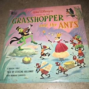 Walt Disney Grasshopper and the Ants Vinyl Record